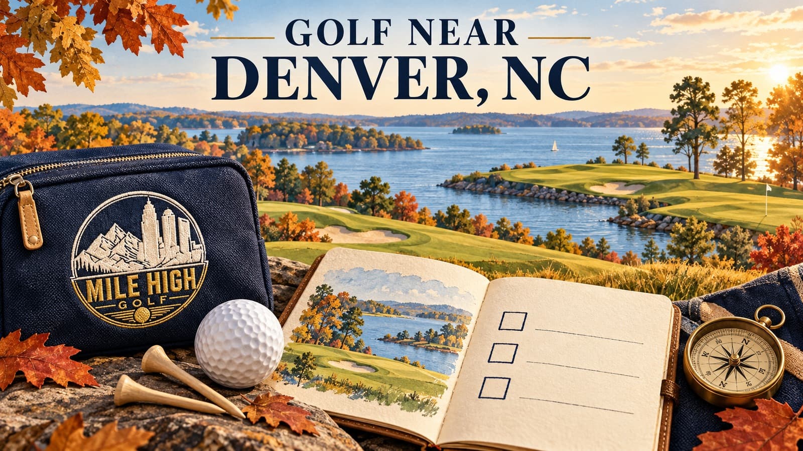 Golf Near Denver, NC: Where Visitors Can Book a Public Round